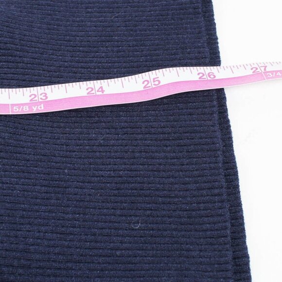 Suzanne Betro Blue Sweater Polka Dot Sleeves - L/XL - Picture 6 of 6